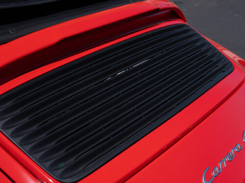 1996 Porsche 911 Carrera 4 Cabriolet in Guards Red — Strada Nera San Diego