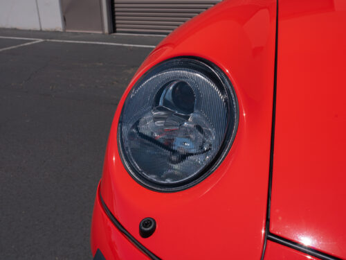 1996 Porsche 911 Carrera 4 Cabriolet in Guards Red — Strada Nera San Diego
