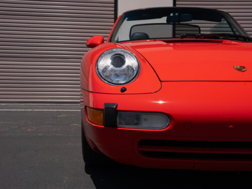 1996 Porsche 911 Carrera 4 Cabriolet in Guards Red — Strada Nera San Diego