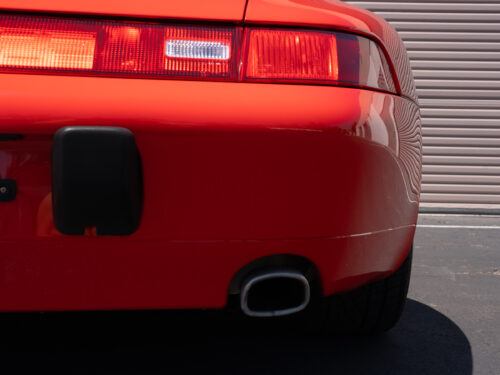 1996 Porsche 911 Carrera 4 Cabriolet in Guards Red — Strada Nera San Diego