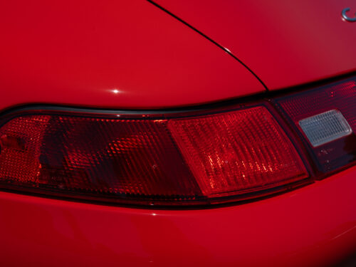 1996 Porsche 911 Carrera 4 Cabriolet in Guards Red — Strada Nera San Diego