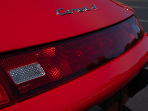 1996 Porsche 911 Carrera 4 Cabriolet in Guards Red — Strada Nera San Diego
