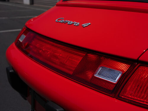 1996 Porsche 911 Carrera 4 Cabriolet in Guards Red — Strada Nera San Diego