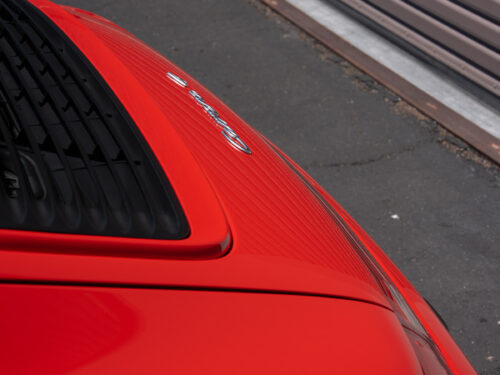 1996 Porsche 911 Carrera 4 Cabriolet in Guards Red — Strada Nera San Diego