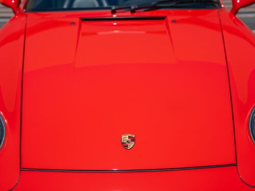 1996 Porsche 911 Carrera 4 Cabriolet in Guards Red — Strada Nera San Diego