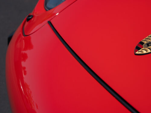 1996 Porsche 911 Carrera 4 Cabriolet in Guards Red — Strada Nera San Diego