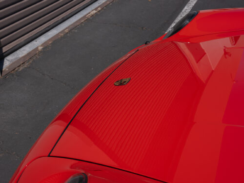 1996 Porsche 911 Carrera 4 Cabriolet in Guards Red — Strada Nera San Diego