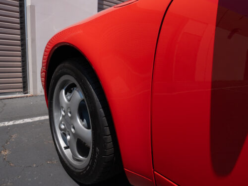 1996 Porsche 911 Carrera 4 Cabriolet in Guards Red — Strada Nera San Diego