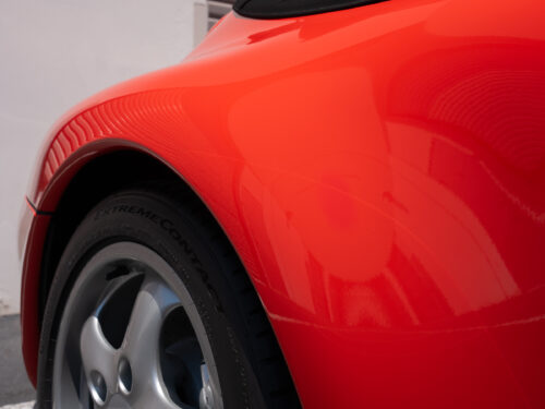 1996 Porsche 911 Carrera 4 Cabriolet in Guards Red — Strada Nera San Diego