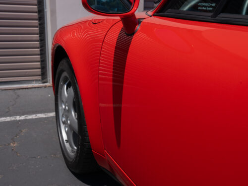 1996 Porsche 911 Carrera 4 Cabriolet in Guards Red — Strada Nera San Diego