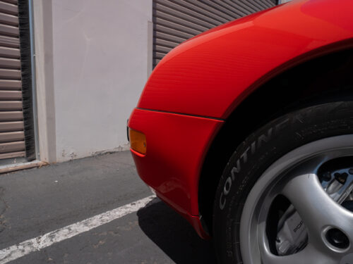 1996 Porsche 911 Carrera 4 Cabriolet in Guards Red — Strada Nera San Diego