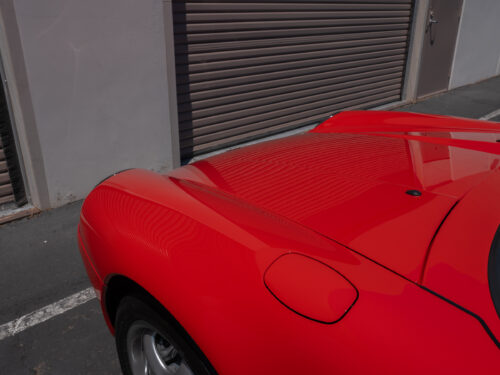 1996 Porsche 911 Carrera 4 Cabriolet in Guards Red — Strada Nera San Diego