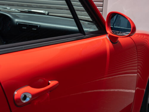 1996 Porsche 911 Carrera 4 Cabriolet in Guards Red — Strada Nera San Diego