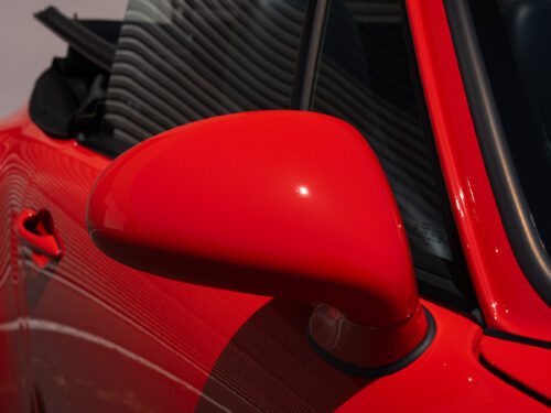 1996 Porsche 911 Carrera 4 Cabriolet in Guards Red — Strada Nera San Diego