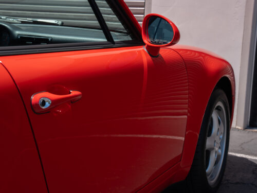 1996 Porsche 911 Carrera 4 Cabriolet in Guards Red — Strada Nera San Diego