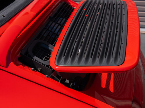 1996 Porsche 911 Carrera 4 Cabriolet in Guards Red — Strada Nera San Diego