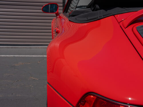 1996 Porsche 911 Carrera 4 Cabriolet in Guards Red — Strada Nera San Diego