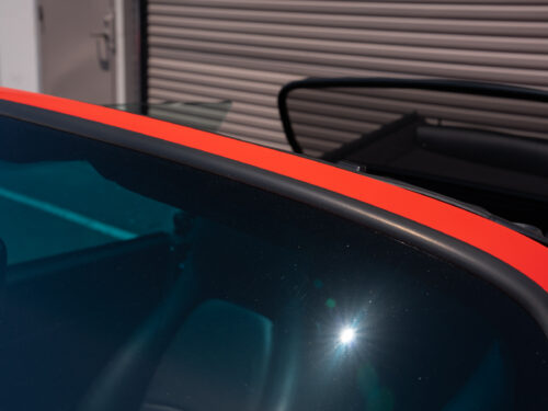 1996 Porsche 911 Carrera 4 Cabriolet in Guards Red — Strada Nera San Diego