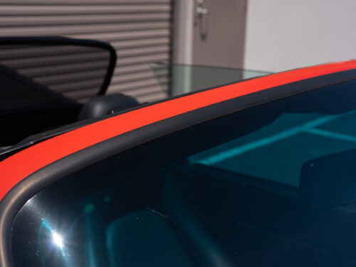 1996 Porsche 911 Carrera 4 Cabriolet in Guards Red — Strada Nera San Diego