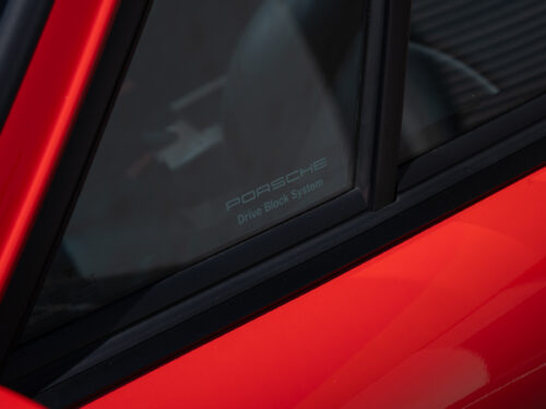 1996 Porsche 911 Carrera 4 Cabriolet in Guards Red — Strada Nera San Diego