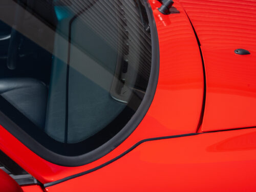 1996 Porsche 911 Carrera 4 Cabriolet in Guards Red — Strada Nera San Diego