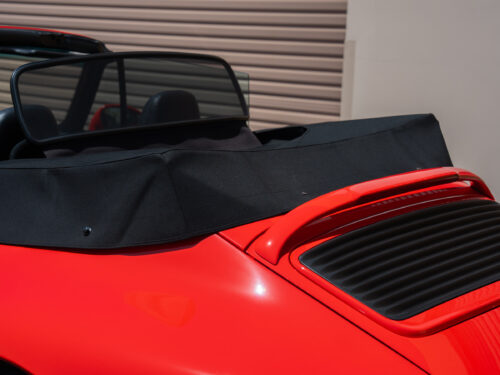 1996 Porsche 911 Carrera 4 Cabriolet in Guards Red — Strada Nera San Diego