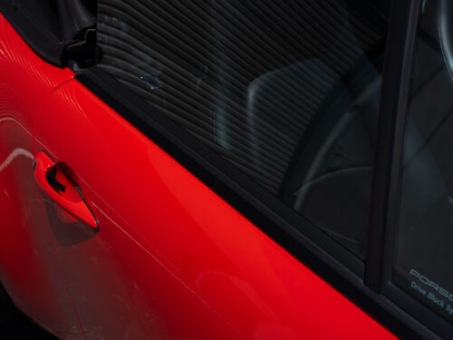 1996 Porsche 911 Carrera 4 Cabriolet in Guards Red — Strada Nera San Diego