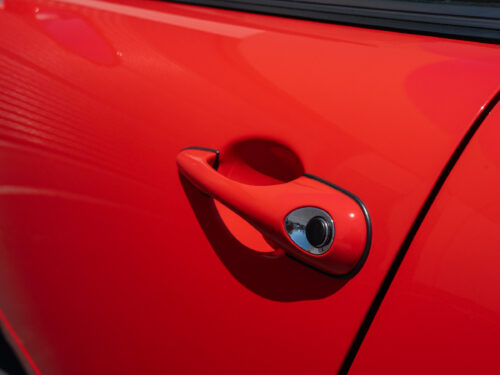 1996 Porsche 911 Carrera 4 Cabriolet in Guards Red — Strada Nera San Diego