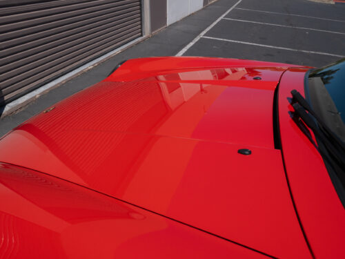 1996 Porsche 911 Carrera 4 Cabriolet in Guards Red — Strada Nera San Diego
