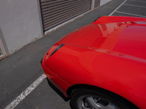 1996 Porsche 911 Carrera 4 Cabriolet in Guards Red — Strada Nera San Diego