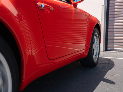 1996 Porsche 911 Carrera 4 Cabriolet in Guards Red — Strada Nera San Diego