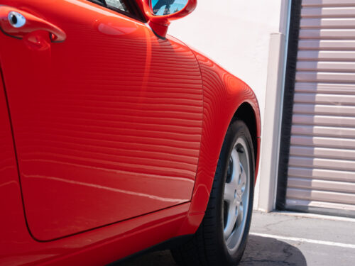 1996 Porsche 911 Carrera 4 Cabriolet in Guards Red — Strada Nera San Diego