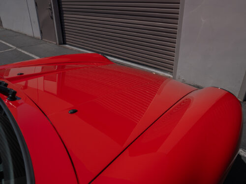 1996 Porsche 911 Carrera 4 Cabriolet in Guards Red — Strada Nera San Diego