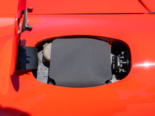 1996 Porsche 911 Carrera 4 Cabriolet in Guards Red — Strada Nera San Diego