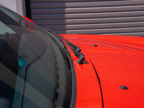 1996 Porsche 911 Carrera 4 Cabriolet in Guards Red — Strada Nera San Diego
