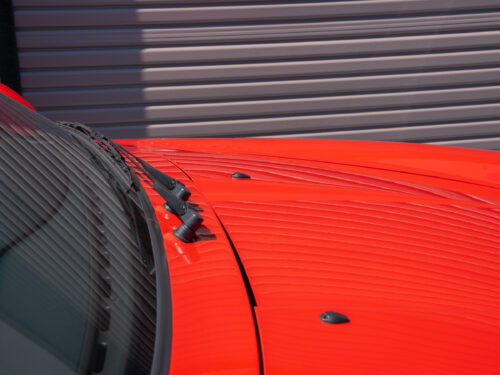 1996 Porsche 911 Carrera 4 Cabriolet in Guards Red — Strada Nera San Diego