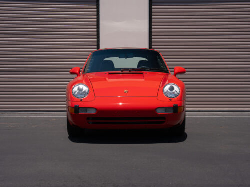 1996 Porsche 911 Carrera 4 Cabriolet in Guards Red — Strada Nera San Diego