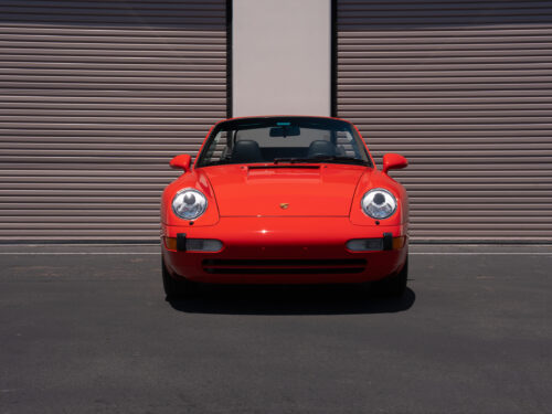 1996 Porsche 911 Carrera 4 Cabriolet in Guards Red — Strada Nera San Diego