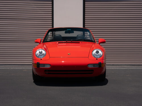 1996 Porsche 911 Carrera 4 Cabriolet in Guards Red — Strada Nera San Diego
