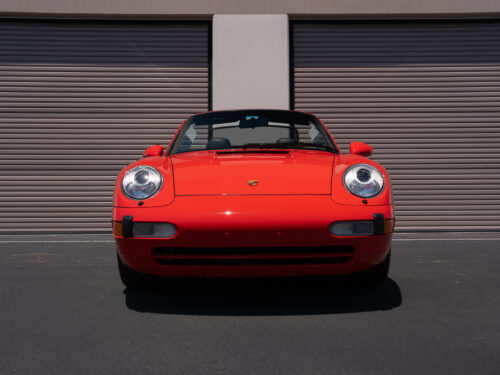 1996 Porsche 911 Carrera 4 Cabriolet in Guards Red — Strada Nera San Diego