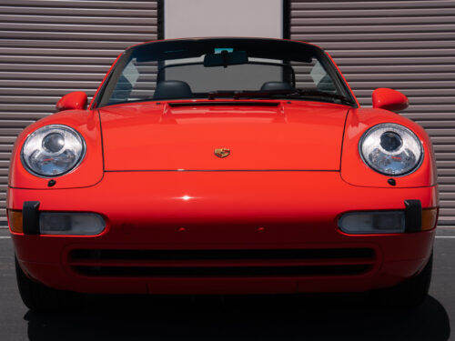 1996 Porsche 911 Carrera 4 Cabriolet in Guards Red — Strada Nera San Diego