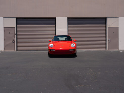 1996 Porsche 911 Carrera 4 Cabriolet in Guards Red — Strada Nera San Diego