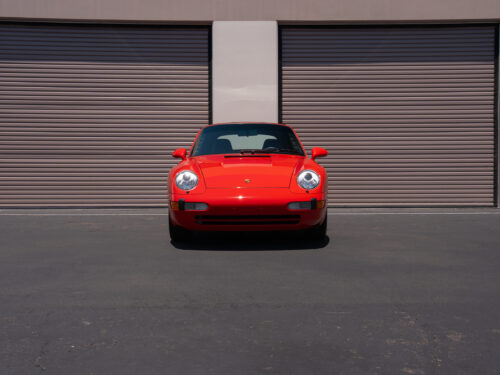 1996 Porsche 911 Carrera 4 Cabriolet in Guards Red — Strada Nera San Diego