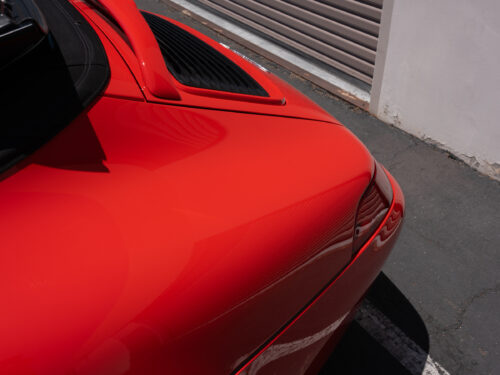1996 Porsche 911 Carrera 4 Cabriolet in Guards Red — Strada Nera San Diego