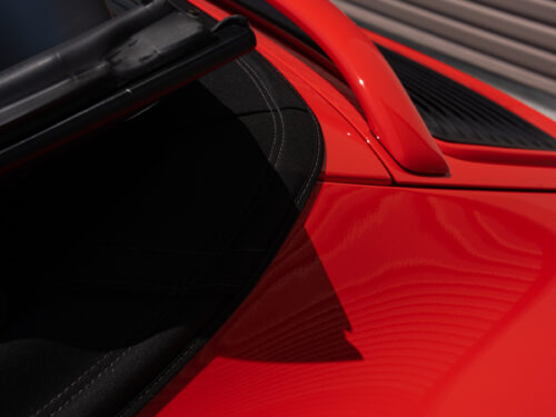 1996 Porsche 911 Carrera 4 Cabriolet in Guards Red — Strada Nera San Diego
