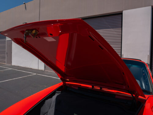 1996 Porsche 911 Carrera 4 Cabriolet in Guards Red — Strada Nera San Diego