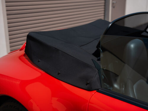 1996 Porsche 911 Carrera 4 Cabriolet in Guards Red — Strada Nera San Diego
