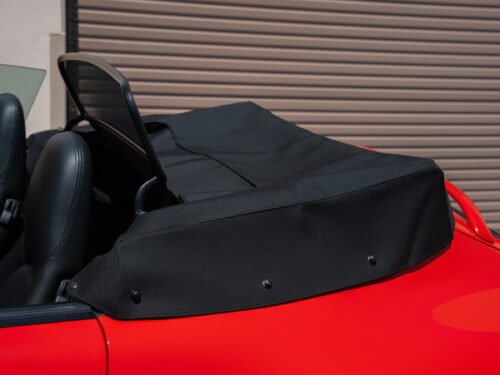 1996 Porsche 911 Carrera 4 Cabriolet in Guards Red — Strada Nera San Diego