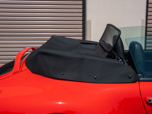 1996 Porsche 911 Carrera 4 Cabriolet in Guards Red — Strada Nera San Diego
