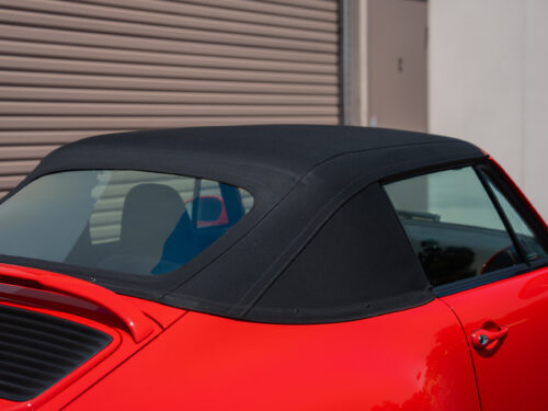 1996 Porsche 911 Carrera 4 Cabriolet in Guards Red — Strada Nera San Diego